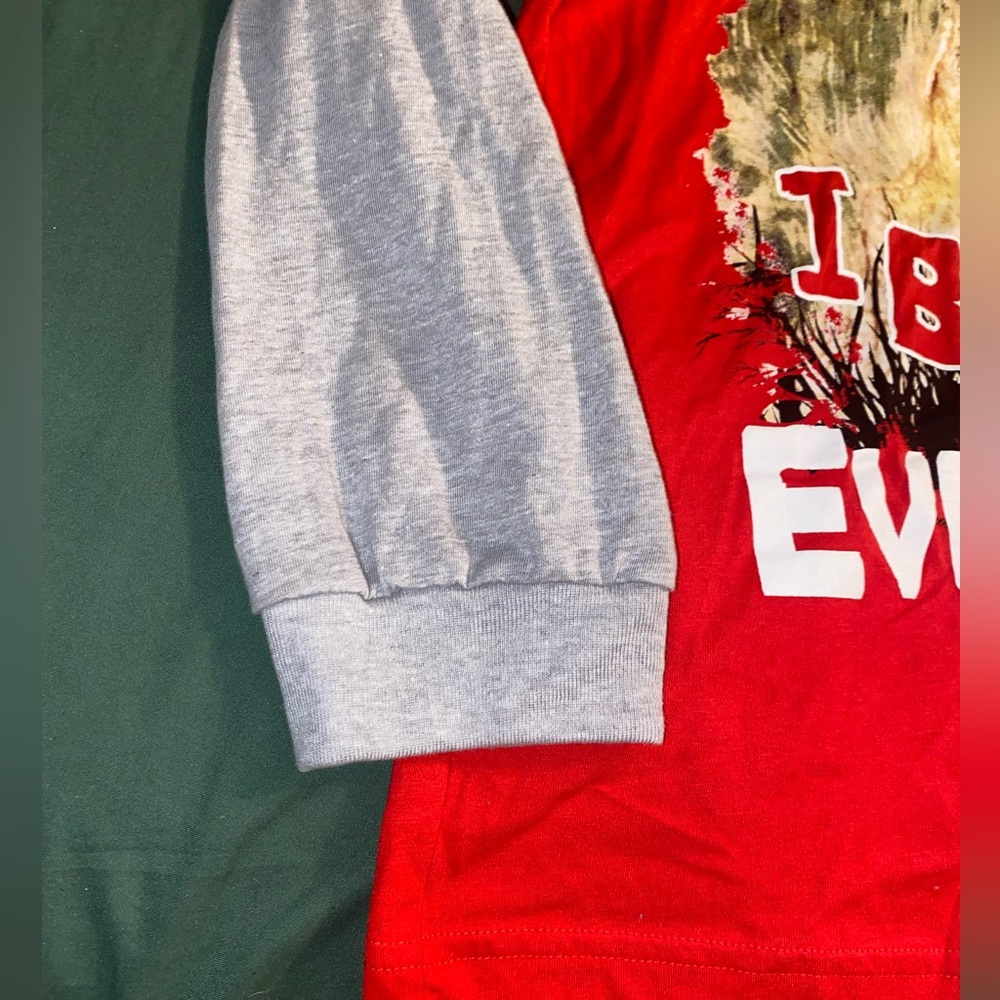 🦖Jurassic world long sleeve shirt🦖NWT,dinosaur long sleeve shirt🦖T-Rex shirt - Picture 8 of 11